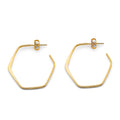 14K Yellow Gold Ball, 3 Color & Fancy Earring - ER1826