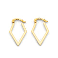 14K Yellow Gold Ball, 3 Color & Fancy Earring - ER1828