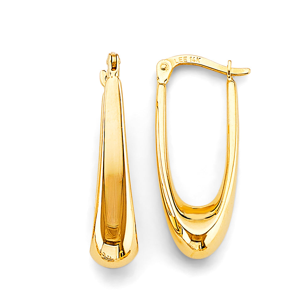 14K Yellow Gold Ball, 3 Color & Fancy Earring - ER1832