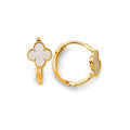14K Yellow Gold Huggies Earring - ER1843