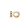 14K Yellow Gold Huggies Earring - ER1854