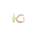 14K Yellow Gold Huggies Earring - ER1855