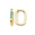 14K Yellow Gold Huggies Earring - ER1856