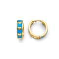 14K Yellow Gold Huggies Earring - ER1858