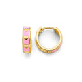14K Yellow Gold Huggies Earring - ER1859