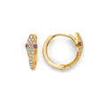 14K Yellow Gold Huggies Earring - ER1866