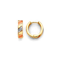 14K Yellow Gold Huggies Earring - ER1881