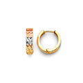 14K Yellow Gold Huggies Earring - ER1882