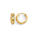 14K Yellow Gold Huggies Earring - ER1886