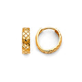 14K Yellow Gold Huggies Earring - ER1887