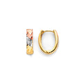 14K Yellow Gold Huggies Earring - ER1890