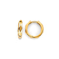 14K Yellow Gold Huggies Earring - ER1892