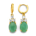 14K Yellow Gold Half Set - ER1956