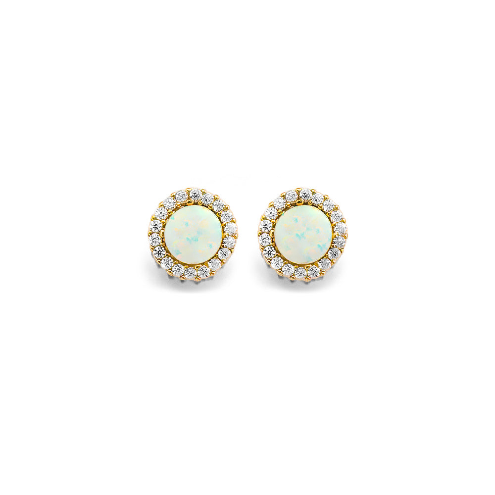 14K Yellow Gold Half Set - ER1960