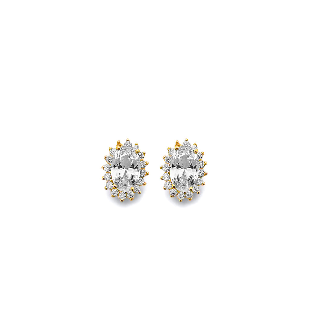 14K Yellow Gold Monthly & Zodiac Jewelry - ER1963 - Image 4