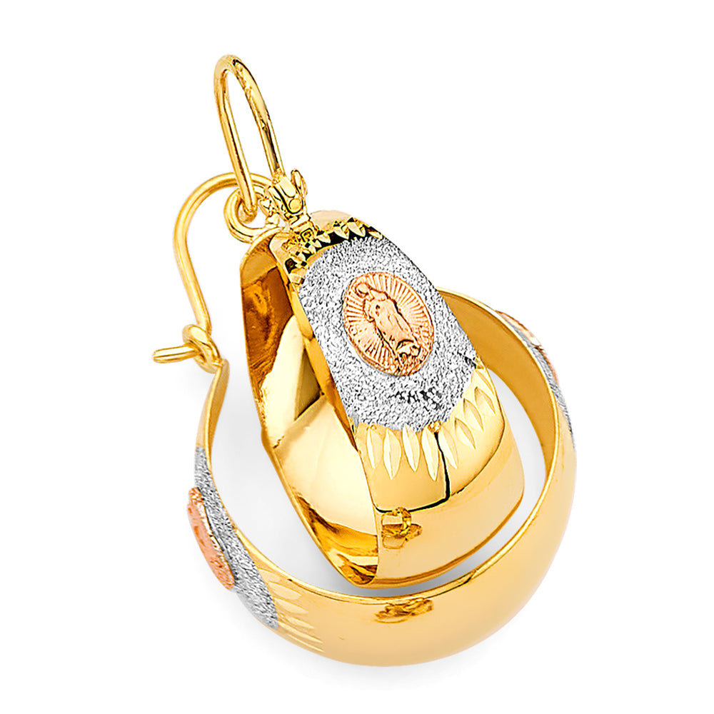 14K Yellow Gold Hoop Earring - ER1968