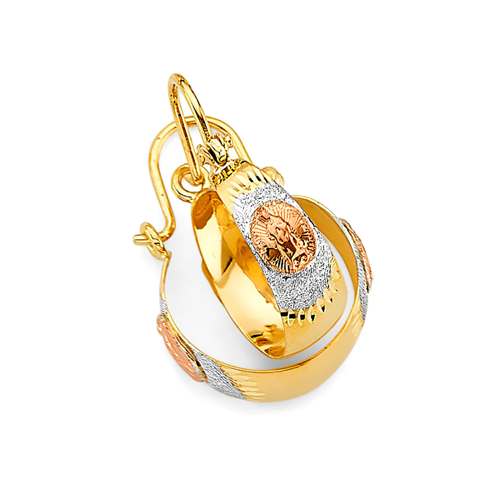14K Yellow Gold Hoop Earring - ER1969