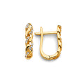 14K Yellow Gold Huggies Earring - ER1970