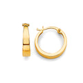 14K Yellow Gold Huggies Earring - ER1972