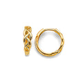 14K Yellow Gold Huggies Earring - ER1977