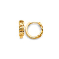 14K Yellow Gold Huggies Earring - ER1979