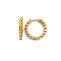 14K Yellow Gold Huggies Earring - ER1980