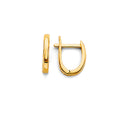 14K Yellow Gold Huggies Earring - ER1989