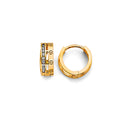 14K Yellow Gold Huggies Earring - ER1990