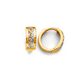 14K Yellow Gold Huggies Earring - ER1991