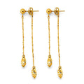 14K Yellow Gold Hanging Earring - ER1999