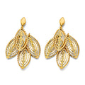 14K Yellow Gold Hanging Earring - ER2006