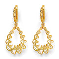 14K Yellow Gold Hanging Earring - ER2007