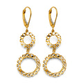 14K Yellow Gold Hanging Earring - ER2008