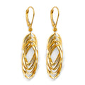14K Yellow Gold Hanging Earring - ER2010