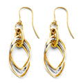 14K Yellow Gold Hanging Earring - ER2011