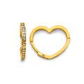 14K Yellow Gold Hoop Earring - ER2015
