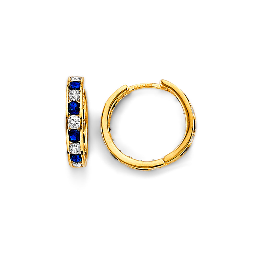 14K Yellow Gold Hoop Earring - ER2016