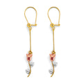 14K Yellow Gold Hanging Earring - ER2039