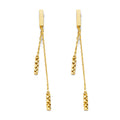 14K Yellow Gold Hanging Earring - ER2044