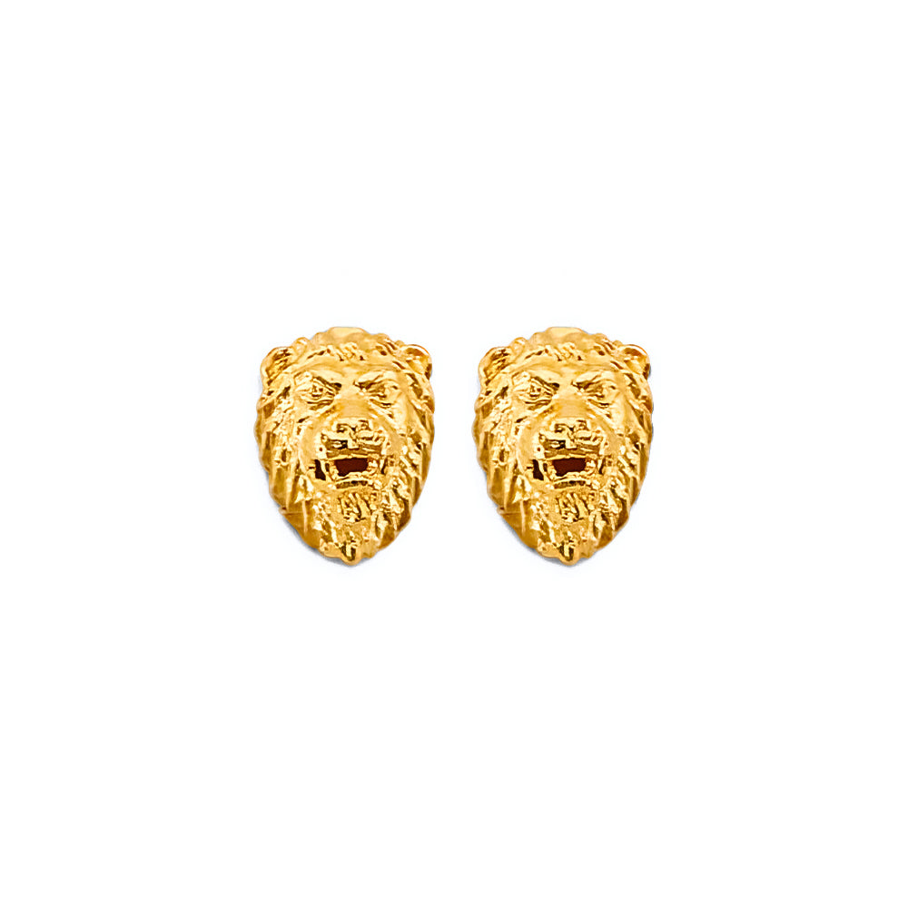 14K Yellow Gold Post Earring with Push Back - ER2091