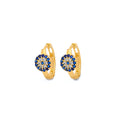 14K Yellow Gold Post Earring with Push Back - ER2112