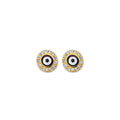 14K Yellow Gold Post Earring with Push Back - ER2117