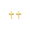 14K Yellow Gold Post Earring with Push Back - ER2124