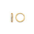 14K Yellow Gold Huggies Earring - ER2131