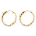 14K Yellow Gold Teardrop & Chandelier Earring - ER2145