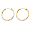 14K Yellow Gold Teardrop & Chandelier Earring - ER2147