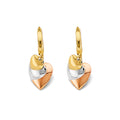 14K Yellow Gold Hanging Earring - ER2175