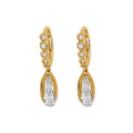 14K Yellow Gold Hanging Earring - ER2180