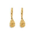 14K Yellow Gold Hanging Earring - ER2183