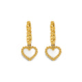 14K Yellow Gold Hanging Earring - ER2186